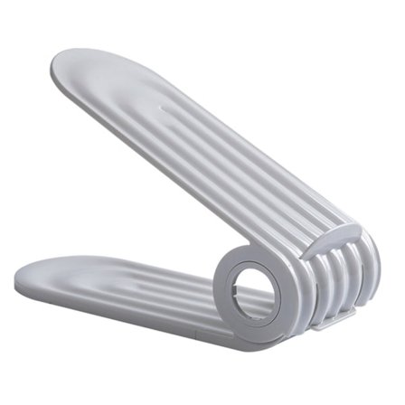 2st utrymmesbesparande skoorganisator Vikbar organizer Justerbar skostaplare för garderob