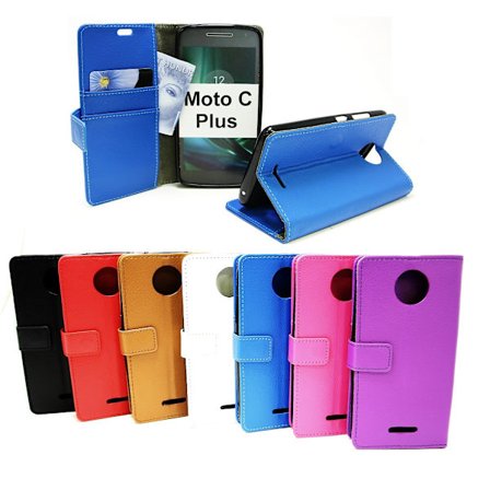 Standcase Wallet Moto C Plus