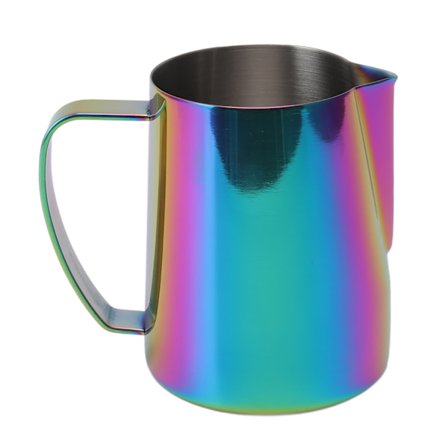 Mælkeskummer kande i rustfrit stål 600 ml Non-stick belægning Kaffeværktøj Fortykket design