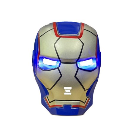 Lysende Tegneserie Maske: Anime Ansigtsdækning - Perfekt til Cosplay & Festival Udklædning