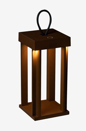 Jotex - Lanterne Cannes USB 42 cm Rust - Kjøp Utebelysning hos Jotex