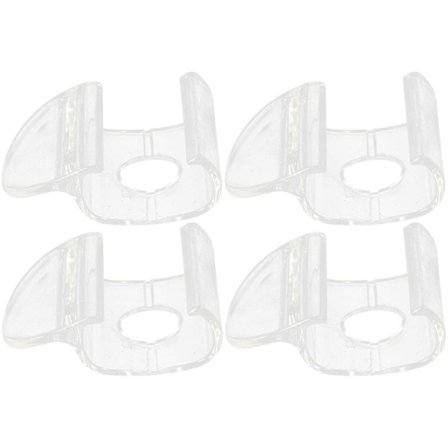 4 kpl Langattomat Varjostinvetimet Rullaverhoille Läpinäkyvät Kaihdinvetimet