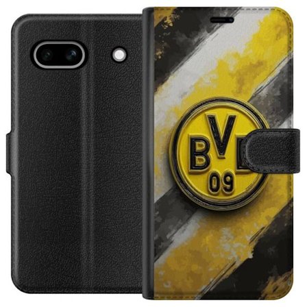 Kompatibel Tegnebogsetui til Google Google Pixel 7a Farverigt abstrakt puslespillsmønster, der symboliserer fællesskab, mangfoldighed og kreativitet