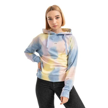 A.p.c. Stickat F27706Coewp blå, Dam Hoodies, Dam, Storlek: M