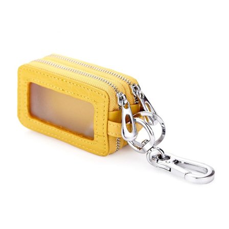 Bilnøkkelvesker Nøkkelringholder GUL