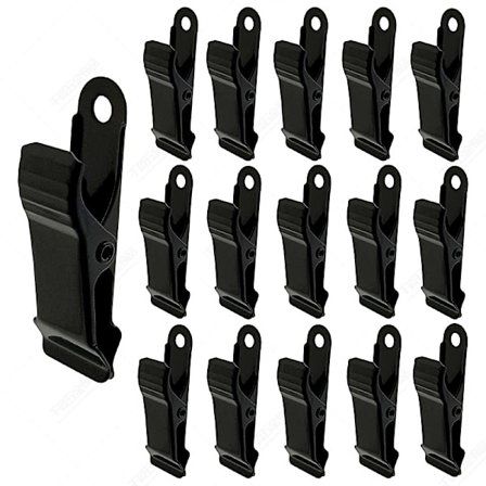 20 st breda metall mini klämmor krokodilklämmor breda krokodilklämmor fjäderklämmor