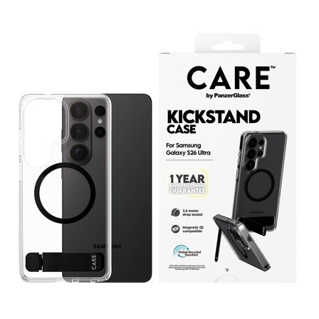 PanzerGlass CARE CASE URBAN QI KICKSTAND GALAXY S26 ULTRA TRP ACCS