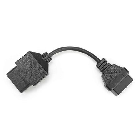 17-pin til 16-pin OBD2 Diagnostisk Kabel Adapter Kontakt Passer for Toyota
