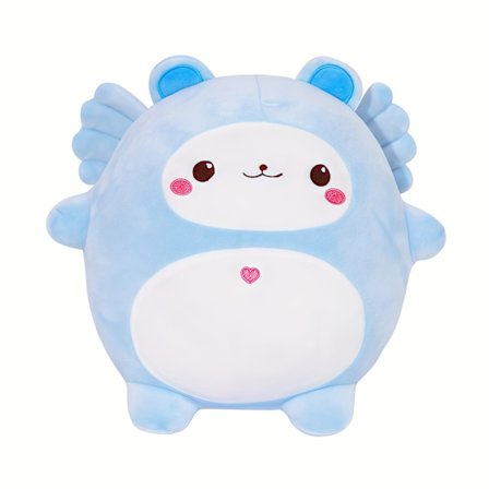 Engel Salamander Plyslegetøj med Farverige Pink Vinger, en Salamander Pude og en Dukke. Perfekt til Julegaver og Gaver.[D]