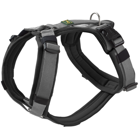 HUNTER Harness Maldon Up 47-69/S-M Black/Grey
