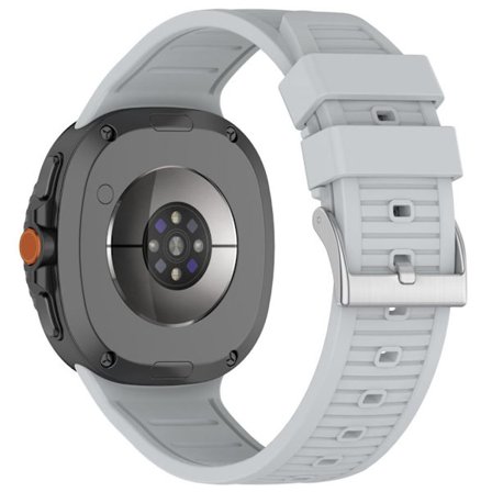 Samsung Galaxy Watch8 Classic 46mm Watch strap in Silicone - Light Grey