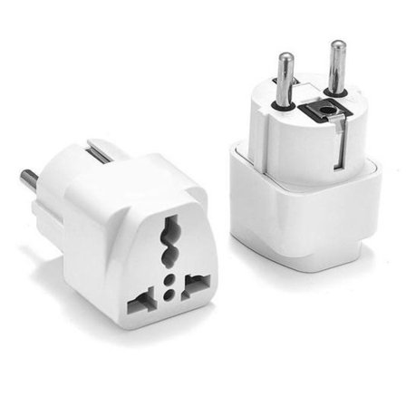 Reseadapter, Storbritannien till Sverige (EU), Vit