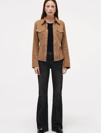 NEUW Kara Boot Marmont Washed Black - Black - 31 x 34