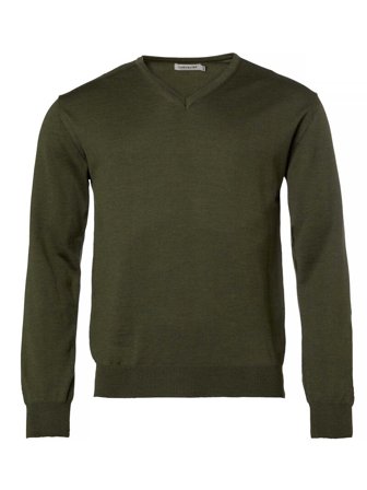 Aston V-Neck Merino Pullover Herren