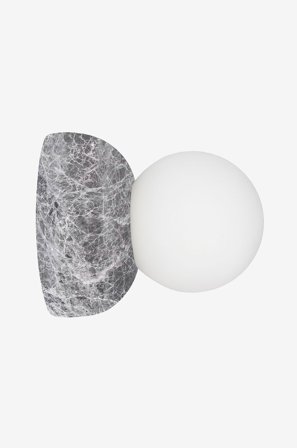 Globen Lighting - Vägglampa/taklampa Torrano 13 IP44 Brunbetsad ek - Grå - Plafonder - Från Homeroom