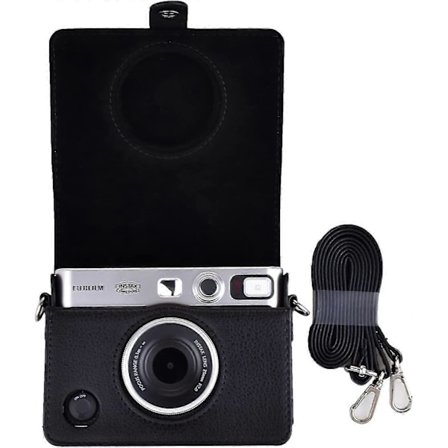 Mini Evo Kameraväska Kompatibel För Fuji Instax Mini Evo Instant Kamera Med Justerbar Axelrem