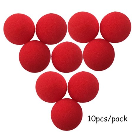 10st Finger Sponge Ball Magic Tricks Magic Tillbehör