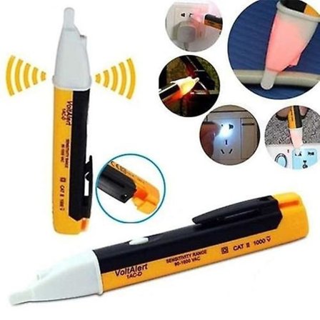 Målepenn med digital skjerm, spenningsmåler