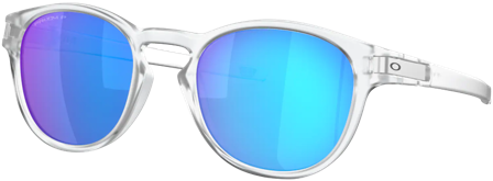 Oakley Latch Matt Clear w/Prizm Sapphire Polarized aurinkolasit