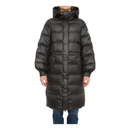 Twinset Down Coats Sort, Dame Parka
