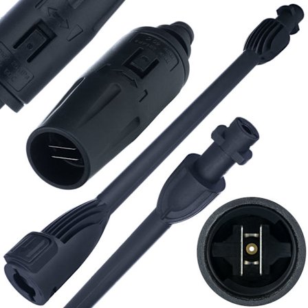 Vario Lanse med Justerbar Dyse til Højtryksrenser – 160 Bar Maks Tryk | 40 Cm Længde | Kompatibel med Kärcher K2-K7