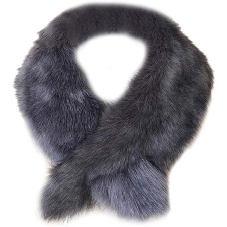 Vinterhalsduk för damer Fuskpälskrage Pälskrage Scarf Brudhalsduk Brudstol Fuskpälshalsduk Omlott halsvärmare Scarf Pälshalsduk 130 cm