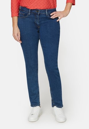 BRANDTEX - Madelaine Jeans - Blå - Straight Fit