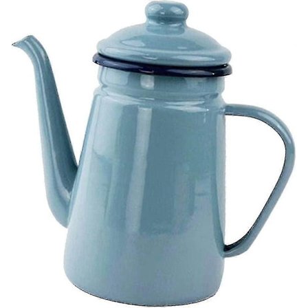 1000ml Emalje Tekande Vintage Løs Te Kaffe Te Vandkande Kedel