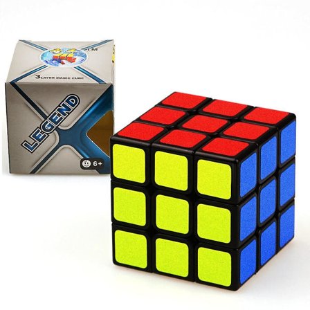 Rubiks Cube Hurtig Drejning 3. Orden 3. Orden Rubiks Cube Pædagogisk Dekompression Legetøj