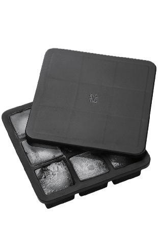 Rig-tig FREEZE-IT Iskubsform med lock H 5 cm svart Köksredskap H5cm