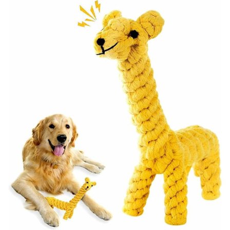 Hunde tyggetau leketøy, valp tyggeleker, hund tannbørste leker for aggressiv tygging, interaktiv hundeleke, hund squeaker leke for tenner rengjøring