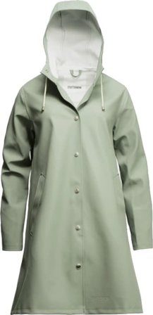Stutterheim Women's Mosebacke Raincoat Women rain jackets Green S