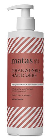 3 for 2 - Matas Striber Granatæble Håndsæbe 400 ml, Skincare, Håndpleje, Håndsæbe