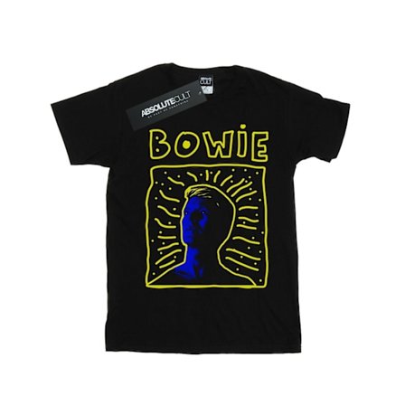 David Bowie Dam/Kvinnor 90-talets Ram Bomull Pojkvän T-shirt XL
