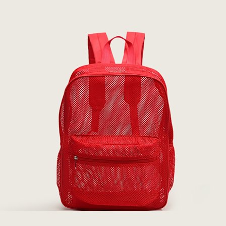 Foretræks taske damemode rygsæk letvægts åndbar rejse dobbelt skulder rygsæk enkel sport dobbelt skuldertaske ensfarvet