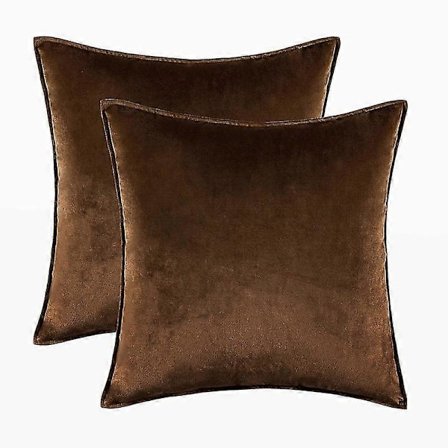 Hjemmedekorasjon Dekket Fløyel Putetrekk, Supermyk Plysj Midjepute, Sofaputetrekk - størrelse, farge 30*50cm, aubergine lilla