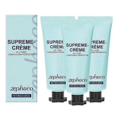 Supreme Creme All Over Complexion Perfector, Långvarig Concealer Foundation - Vattentät, Lämplig för Kropp och Ansikte