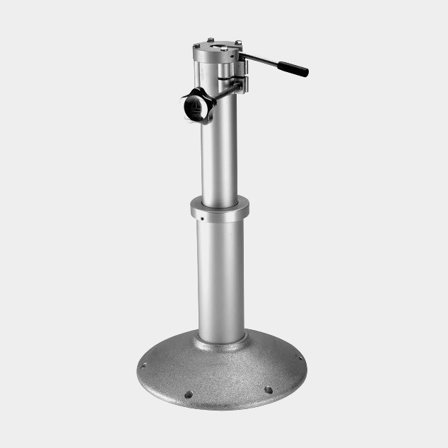 Stolestativ Barka, 360°, justerbar 40 - 60 cm, Ø8 cm, Ø27 cm, gasdæmpet