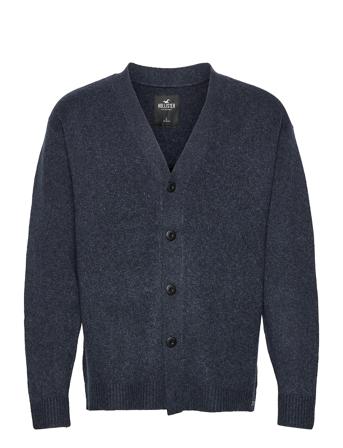 Hco. Guys Sweaters Blue Hollister