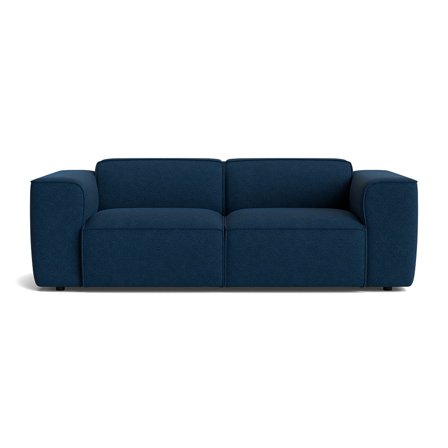 Aura 3 personers sofa - Aragon Blå - 221x100x73 - Sofa, 3 personers sofa