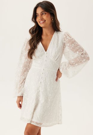 Bubbleroom Occasion-Embroidered Short Dress-42