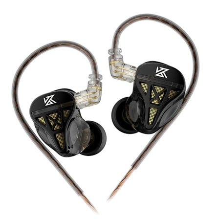 KZ-DQS 3,5 mm Plugg - Hörlurar Dynamiskt ljud HIFI In-ear Mikrofon Trådbundna hörlurar Sport Gaming Headset Spel Öronproppar
