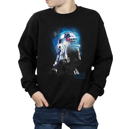 Star Wars: The Last Jedi Boys R2-D2 Borstad Sweatshirt 9-11 År