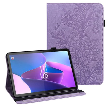 SKALO Lenovo Tab P11 Gen 2 Mandala Fodral - Lila