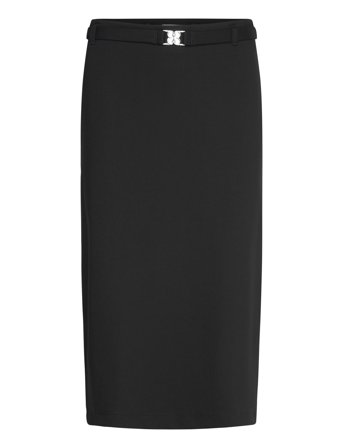 Filippa K Belted Jersey Skirt - Black - XS