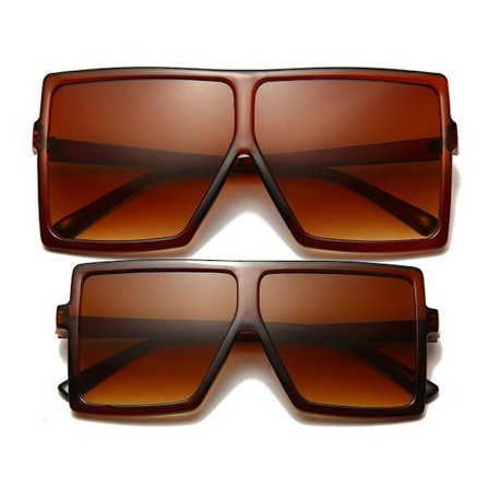 Solglasögon SET till mamma och barn fyrkantiga bågar