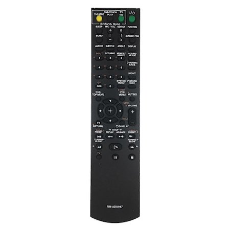 RM-ADU047 Kaukosäädin Sony DAV-HDX475 DAV-HDX576W DAV-DZ280 HCD-DZ750 STR-KSL700 AV-vahvistimelle