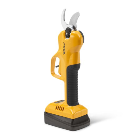 STIGA 100e Kit Sekatör med batteri och laddare, Trädgårdsmaskiner