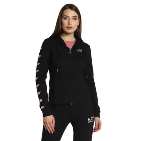 Emporio Armani Ea7, Sweater Zwart, Dames, Maat:S