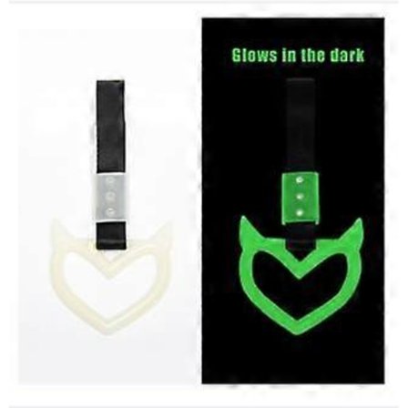 Ny 1 stk. Bil Bus Håndtag Håndrem Drift Charm Rem Drift Auto Tilbehør Bil Styling til Bil hjerte remme krog Forsyninger(h})